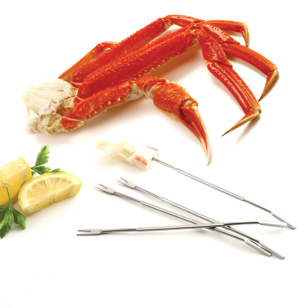 Norpro Stainless Steel Seafood Forks 6.75 | 4-Count per