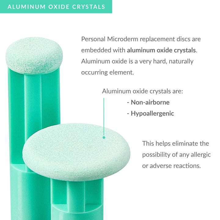 Pmd Personal Microderm Replacement Discs Medium Green - 3 Ounce