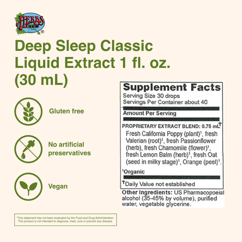 HERBS ETC. Deep Sleep, 1 FZ
