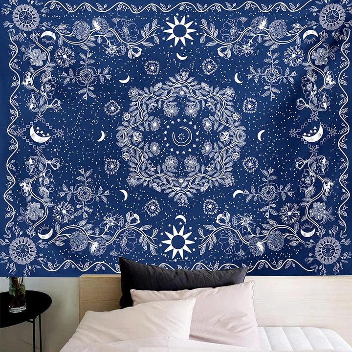 TTYQXZ Wall Tapestry Bohemian - Floral Vine Tapestry Wa
