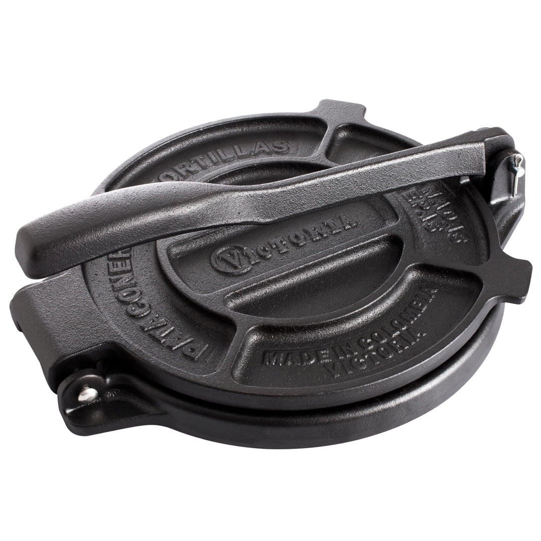 Cast Iron Tortilla Press, Tortilla and Roti Maker, Made in Colombia, 8 Inches