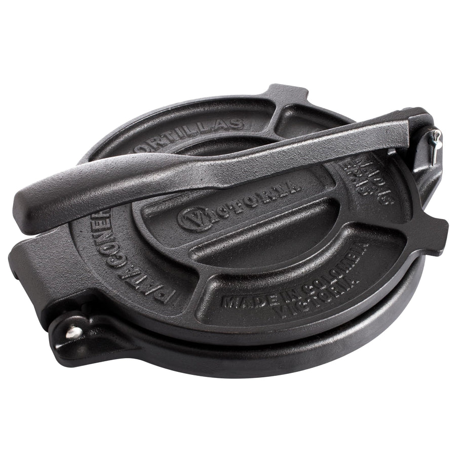 Cast Iron Tortilla Press, Tortilla and Roti Maker, Made in Colombia, 8 Inches