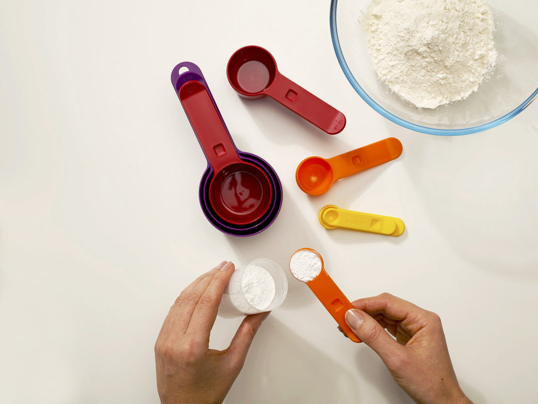 Nest Measure Measuring Cups and Measuring Spoons Set, Multicolored