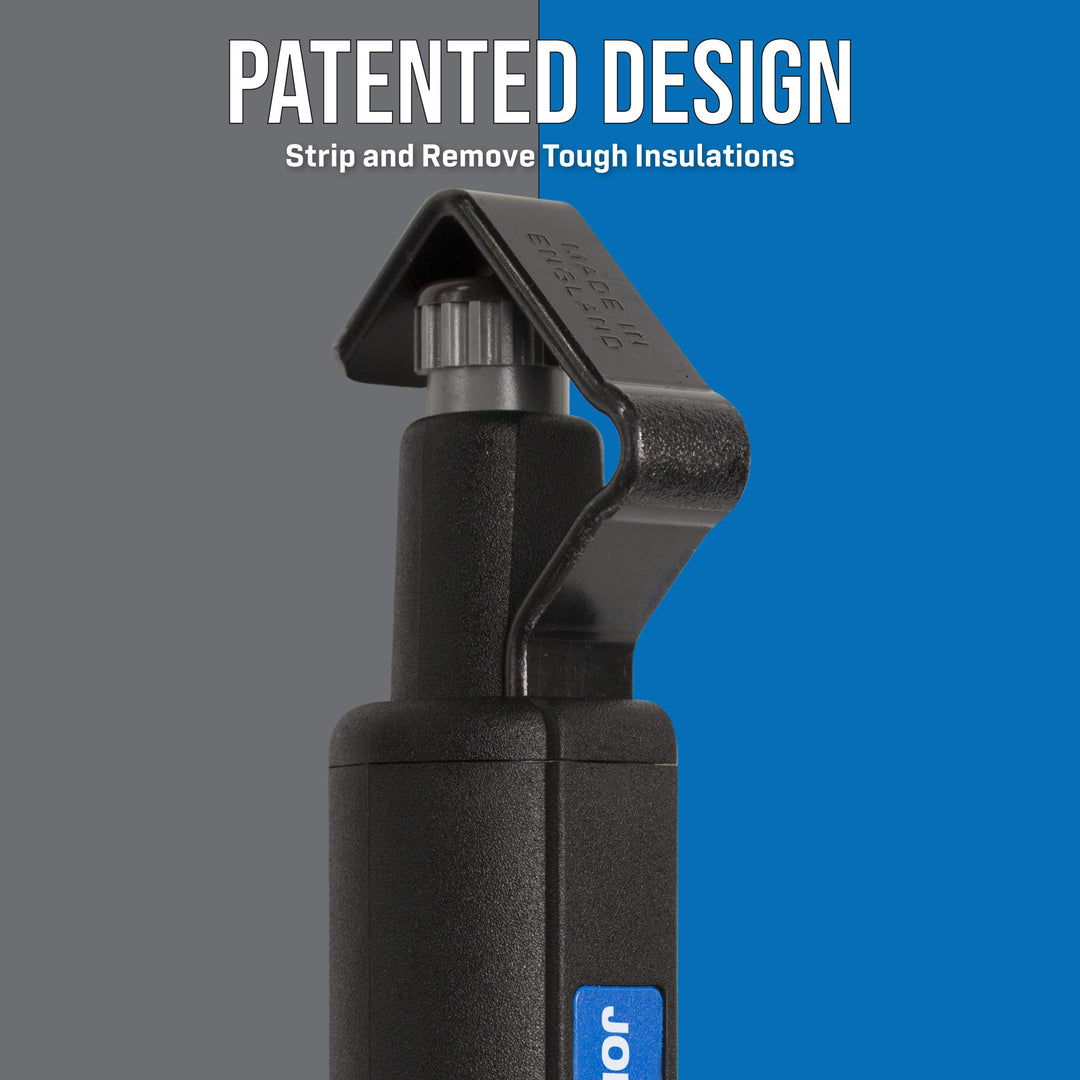 Jonard Tools CST-1900 Round Cable Stripper for Fast and Precise Jacket Removal, 3/16 to 1 1/8 Diameter, Cable Strip &amp; Ring Tool, Original version
