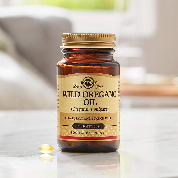 Solgar Wild Oregano Oil, 60 Softgels - Oregano Oil Conc