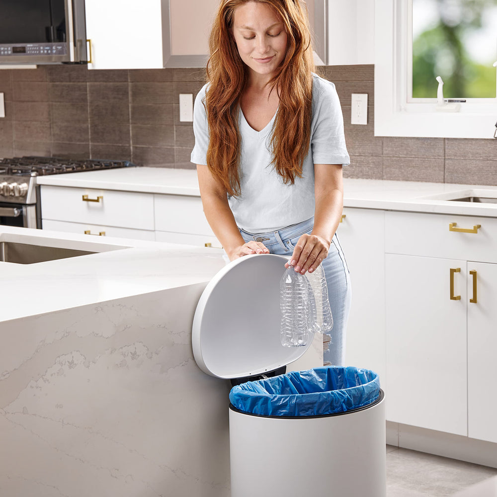 Blue Recyling Bags 38x55 55 Gallon 100/Case 1.2 Mil H-RBL55