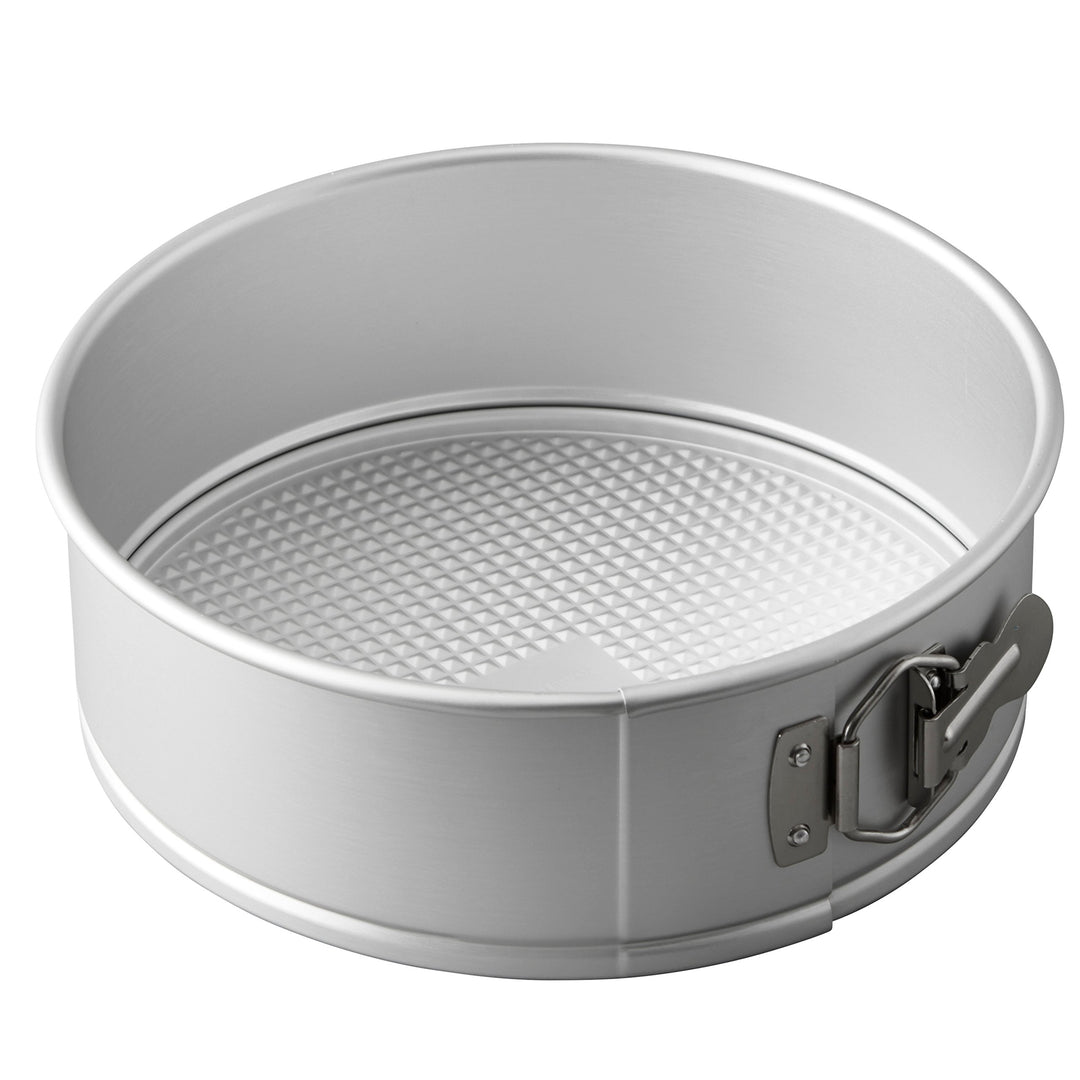 Springform Pan, 9-Inch Round Aluminum Pan for Cheesecakes and Pizza