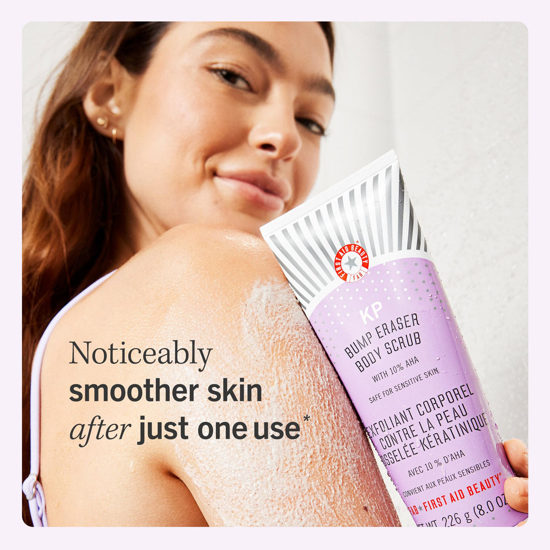 First Aid Beauty KP Bump Eraser Body Scrub Exfoliant fo