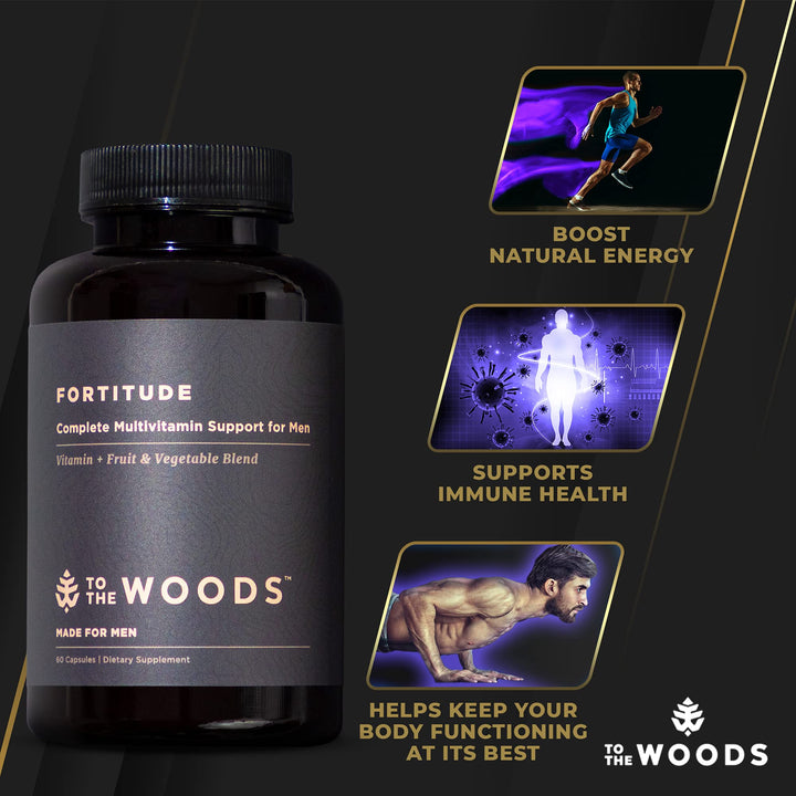 To The Woods Fortitude Complete Multivitamin Support fo