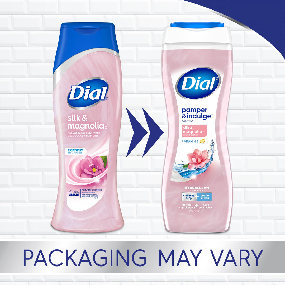 Silk & Magnolia : Dial Body Wash, Silk & Magnolia, 32 Ounce