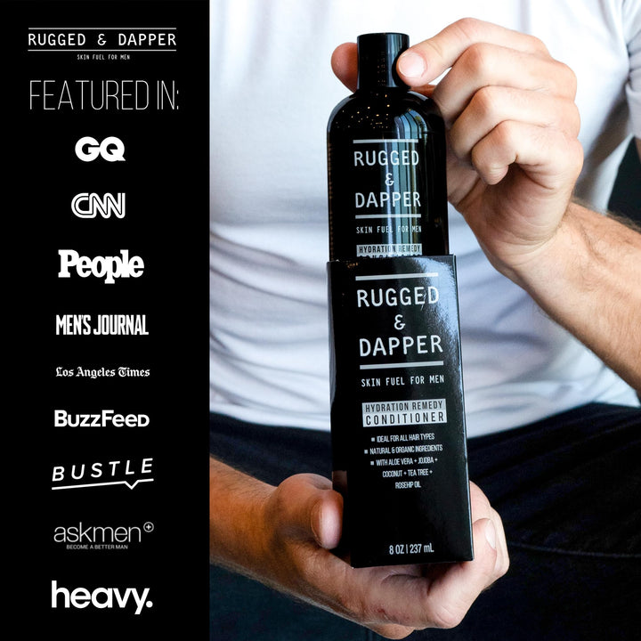 RUGGED &amp; DAPPER Hydration Remedy Conditioner for Men, 8 Oz