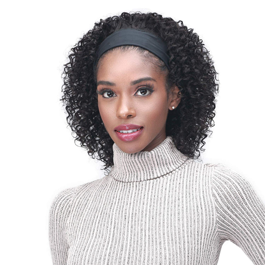 Bobbi Boss Unprocessed Human Hair Headband Wig MediFresh MH1404 Tia (NATURAL)