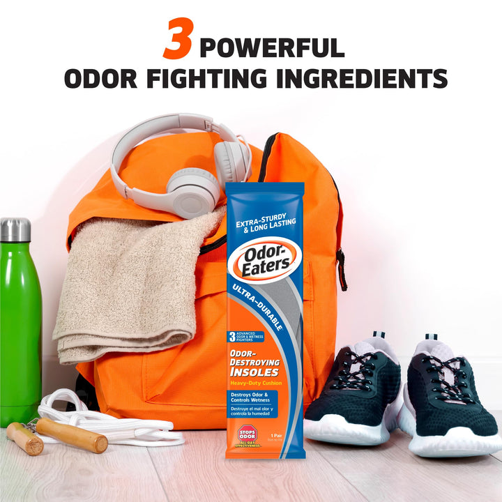 Odor-Eaters Ultra Durable, Heavy Duty Cushioning Insole