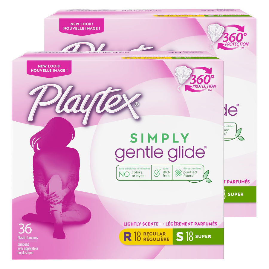Playtex Playtex Gentle Glide Tampons with Triple Layer 
