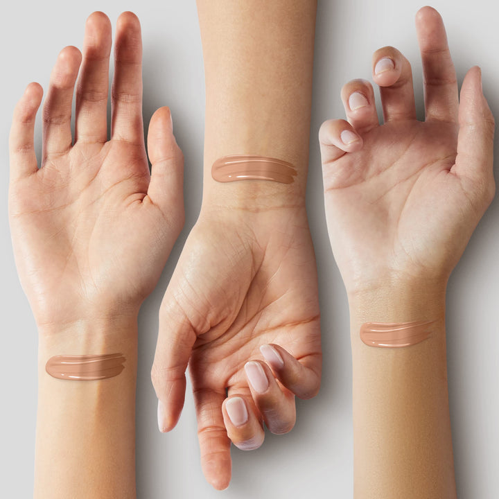 CoverGirl & Olay Simply Ageless 3-in-1 Liquid Foundation, Matte Finish, Hyaluronic & Vitamin C Formula, Cruelty Free, Warm Beige, 1 Count