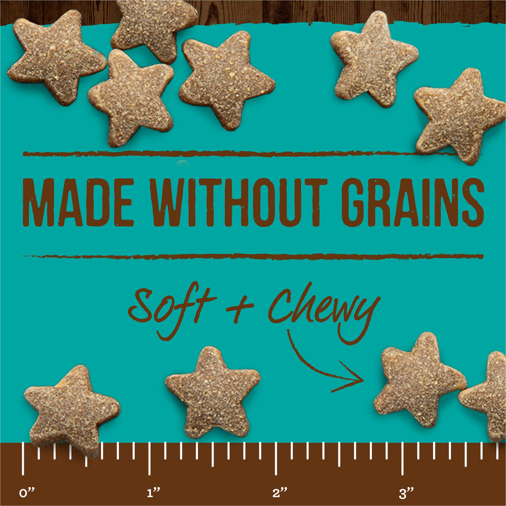 Power Bites Natural Soft And Chewy Real Meat Dog Treats, Grain Free Snack, Real Turducken Recipe - 6 oz. Bag