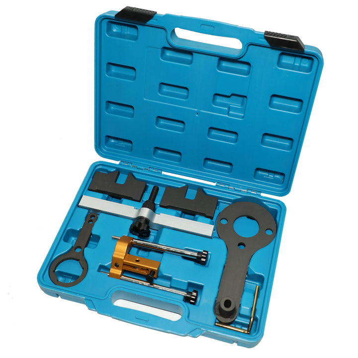 Engine Timing Locking Tool Kit Compatible with BMW V8 N63 S63(No Valve Lift) N65 N74 X5 X6 Drive 750I 760I Camshaft Tensioner Locking Tool
