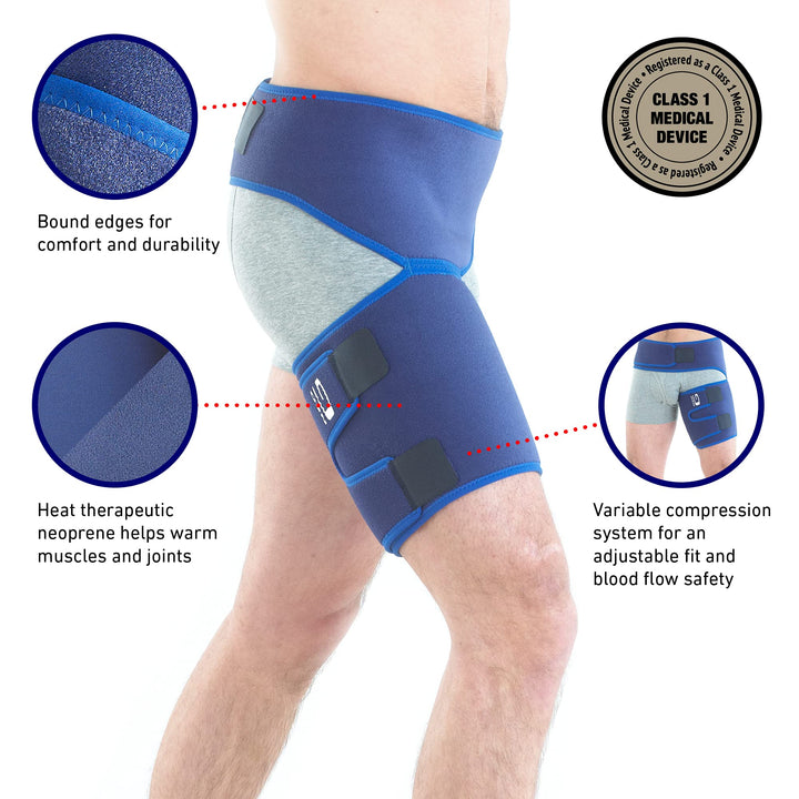 Neo-G Groin Brace for Thigh or Hamstring Injury. Groin 