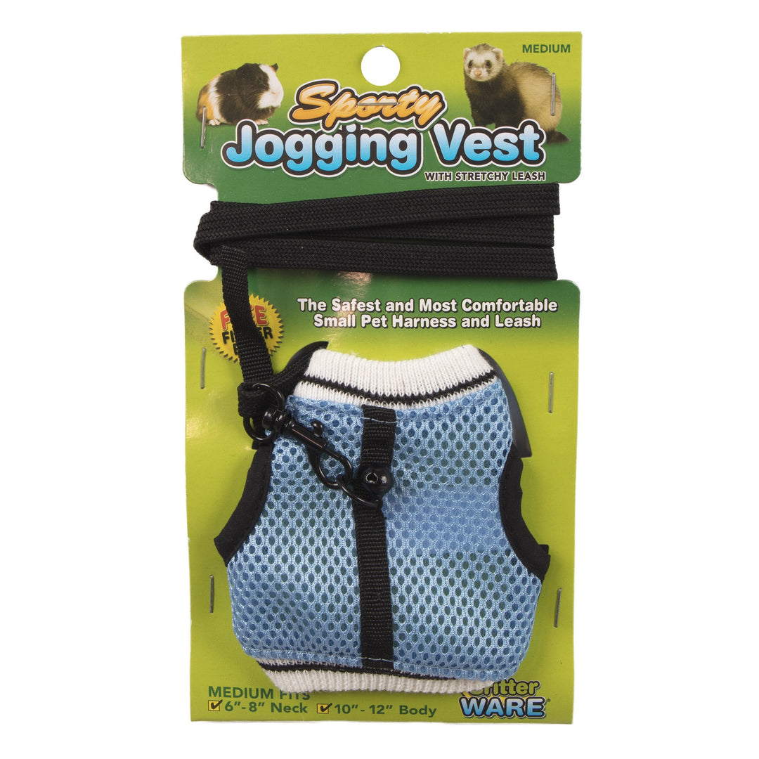 Manufacturing Nylon Walk-N-Vest Pet Harness and Leash for Small Pets, Medium - Colors May Vary