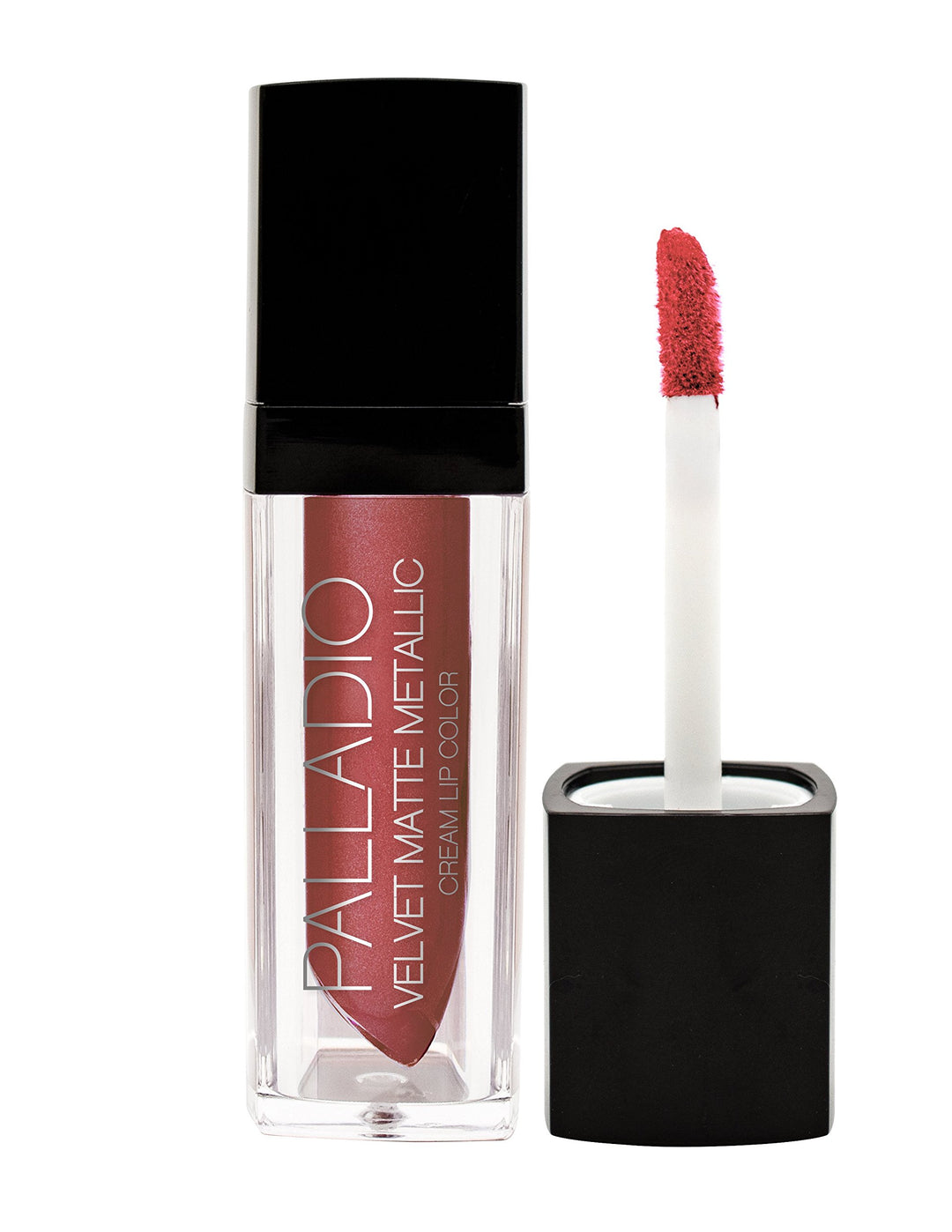 PALLADIO BEAUTY VELVET MATTE METALLIC LIP COLOR - SASSY, 4.16 g (0.147 oz)