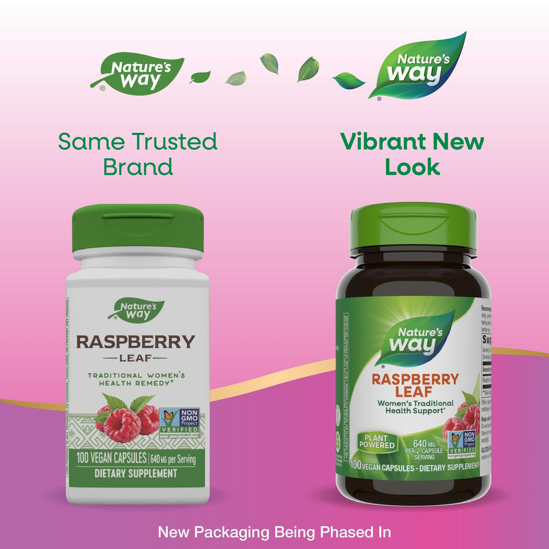 Nature&#39;s Way Raspberry Leaf, Traditional Suppor
