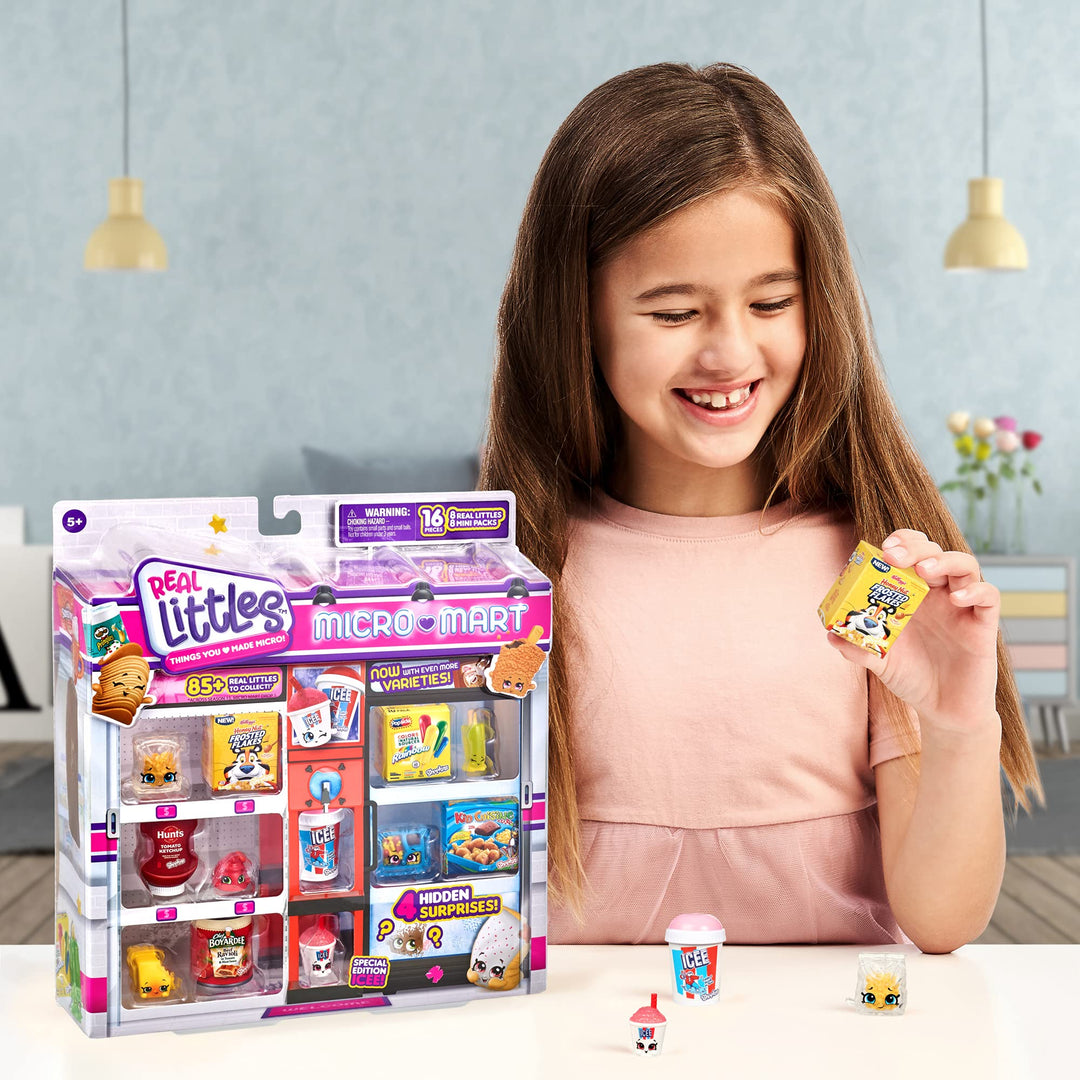 Real Littles Collector&#39;s Pack | 8 Real Littles Plus 8 Real Branded Mini Packs (16 Total Pieces). Style May Vary