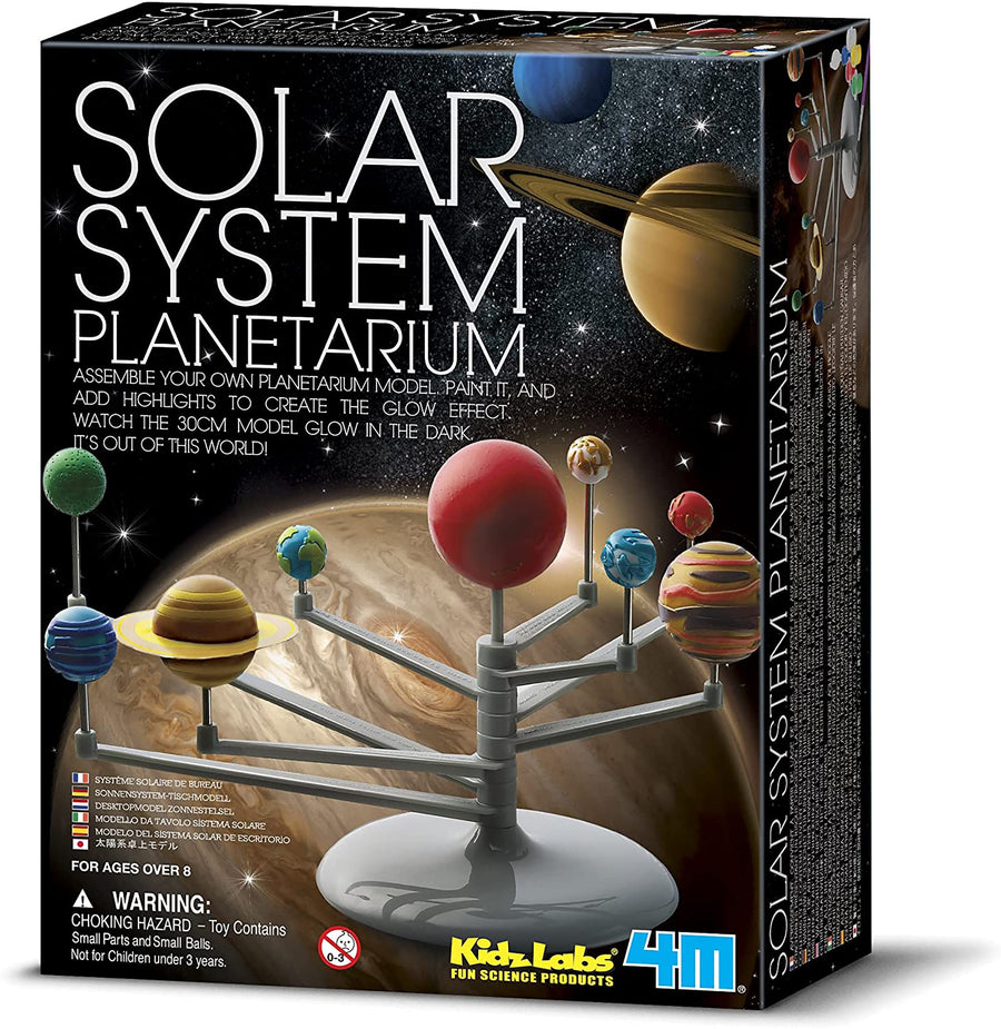 4M Solar System Planetarium - DIY Glow In The Dark Astr