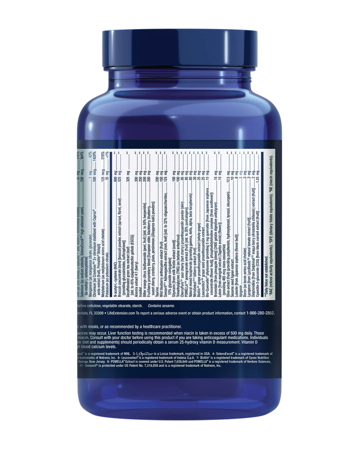 Mix™ Capsules Without Copper, high Potency, Advanced Vitamin, Mineral, Fruit &amp; Vegetable Formula, Vitamin B, C, D, E, for Whole-Body Health, Healthy Aging, Gluten-Free, 360 Capsules