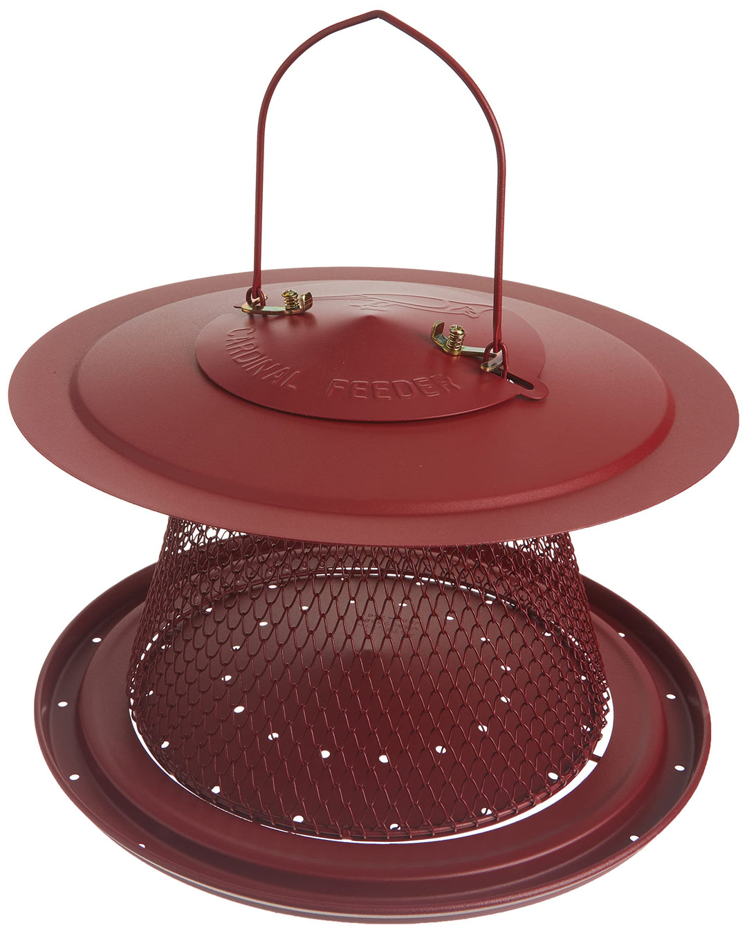 C00322 Red Cardinal Bird Feeder - 2.5 Feed Capacity
