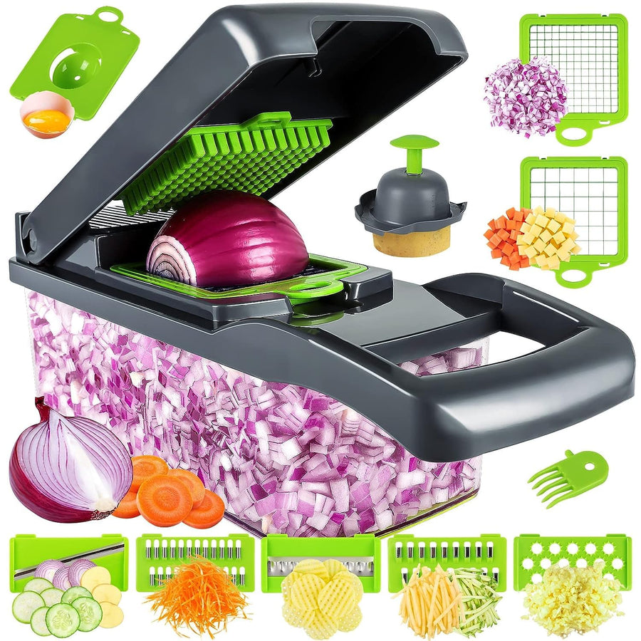 MAIPOR Vegetable/Pro Onion Chopper, Multifunctional 13 
