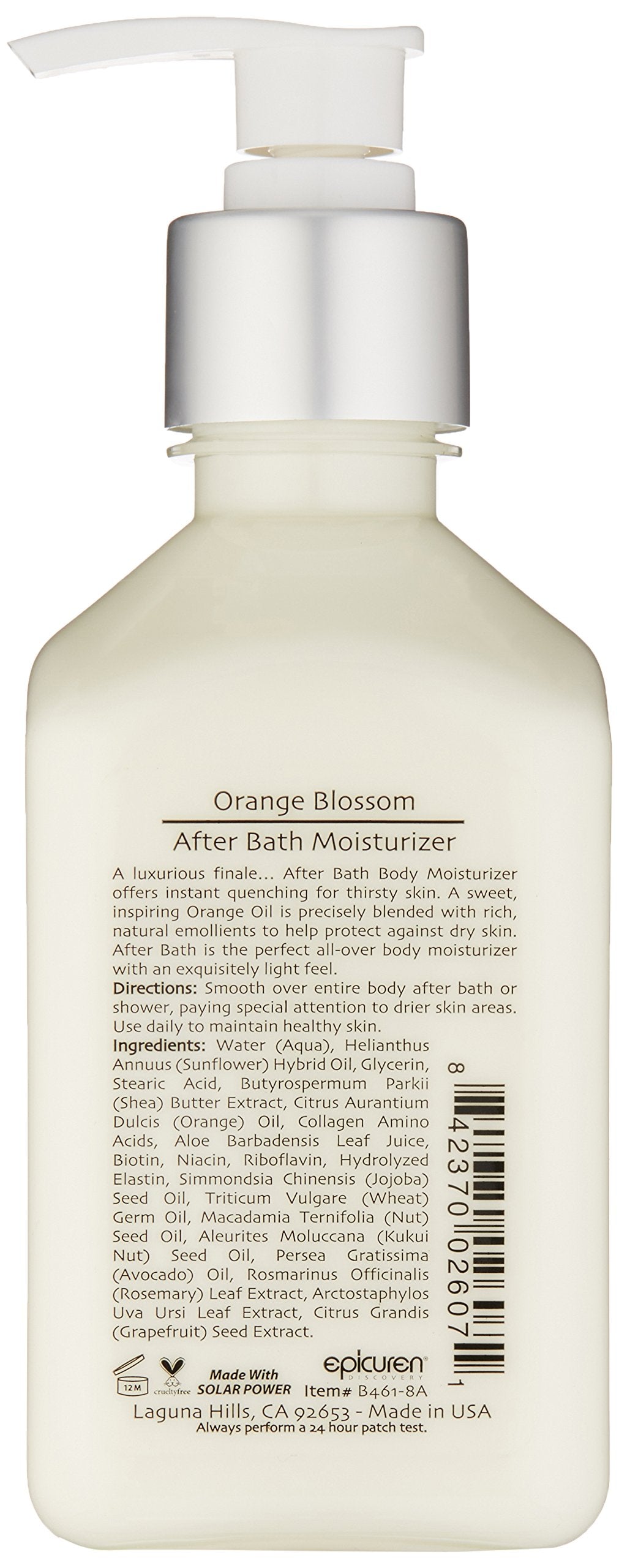Orange Blossom Afterbath Moisturizer (8 oz.)