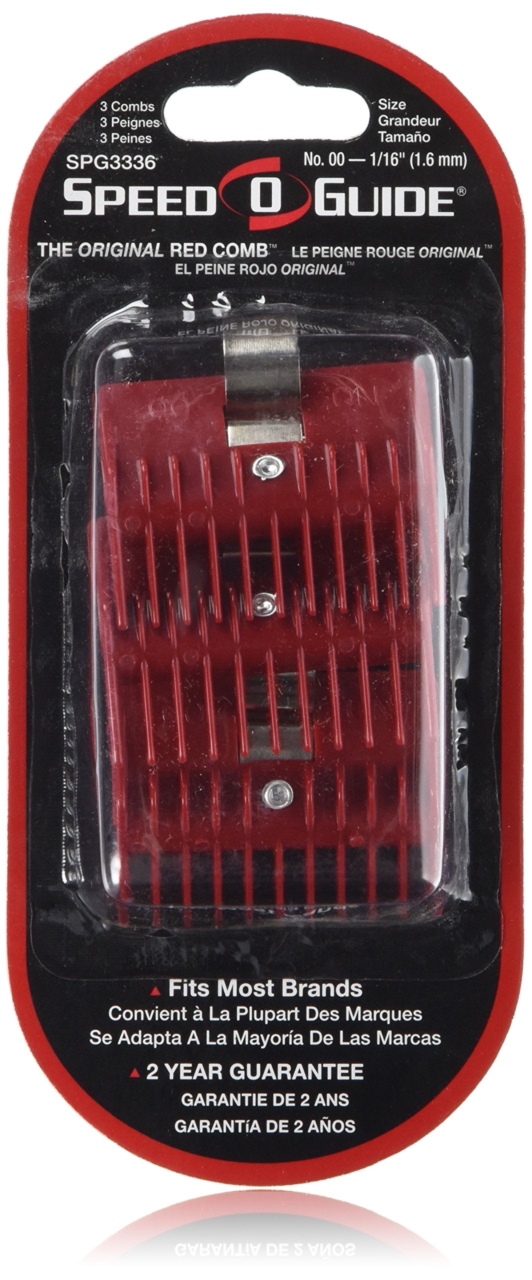 Speed-O-Guide SP-SPG3336 Size 00 Comb, 3 Count