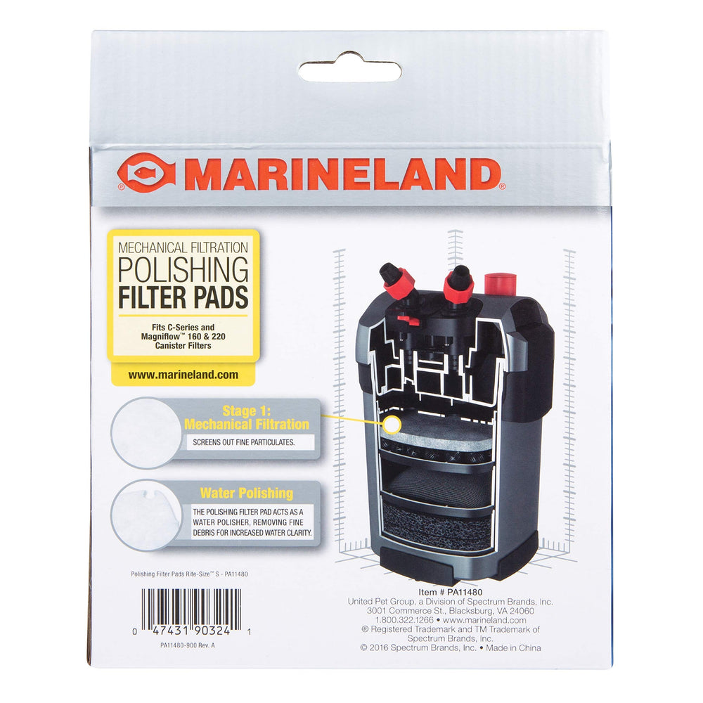 Polishing Filter Pads, Mechanical Filtration for Canister Filters