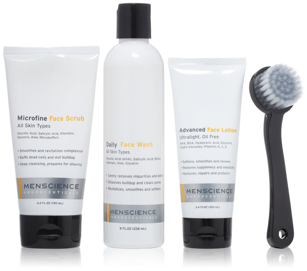 Androceuticals Daily Face Kit