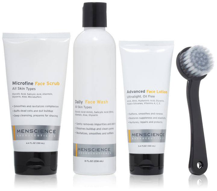 Androceuticals Daily Face Kit