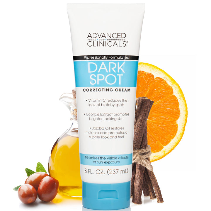 Advanced Clinicals Dark Spot Vitamin C Cream For Face, Hand, & Body Lotion, Anti Aging Therapeutic Skin Care Moisturizer Lotion Reduces Appearance Of Age Spots, Blotchy Skin, & Wrinkles, (2-Pack)