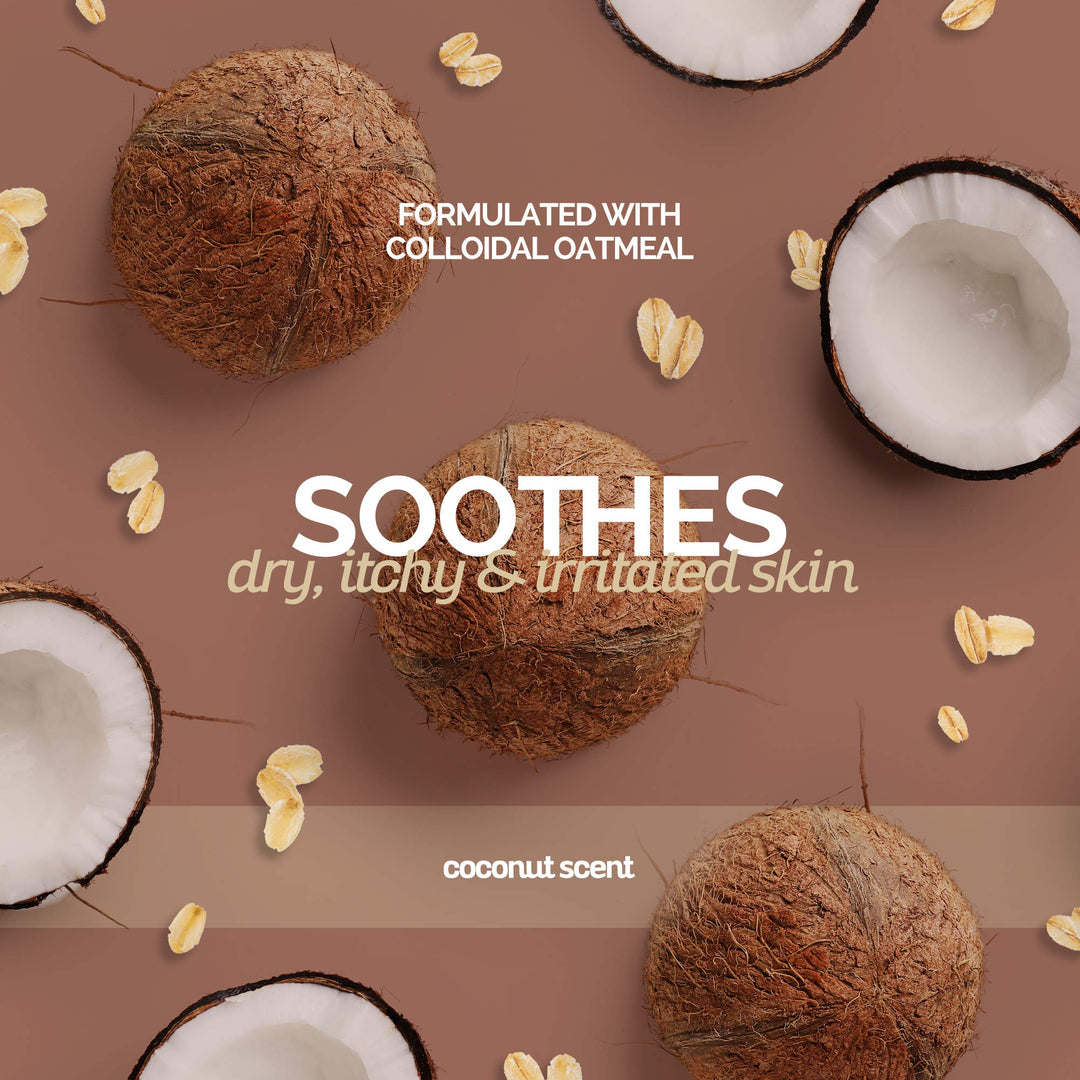 Oatmeal Dog Shampoo, 1 Gallon - Natural Colloidal Oatmeal, Natural Ingredients, Calms Dry Itchy Irritated Skin, Moisturizes and Soothes the Skin and Coat, Professional Grade