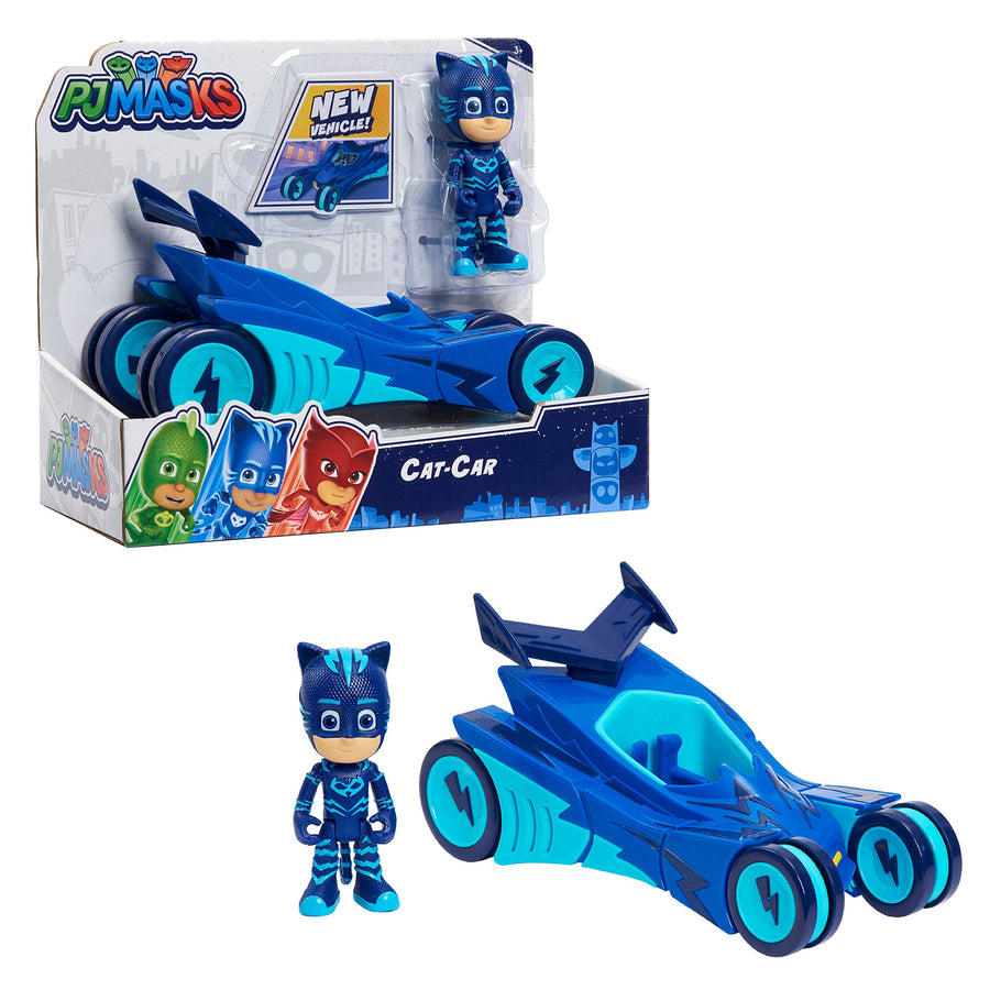 Pj Masks Boy's and Girl's Vehicles Catboy Toys, 3+ and Above (Multicolor)