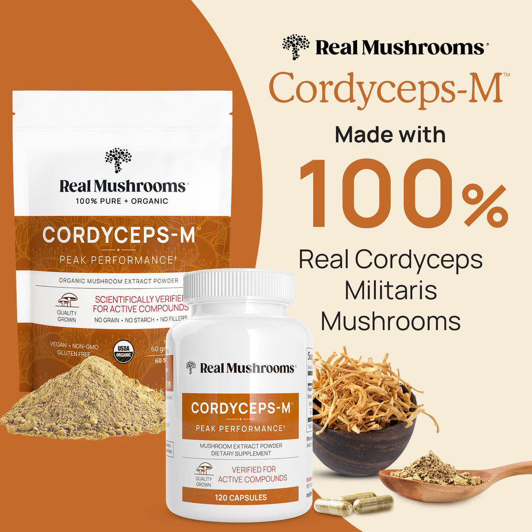 Cordyceps Mushroom Extract Powder - 60G