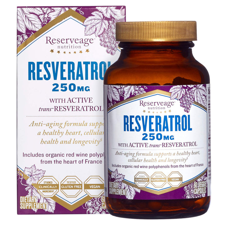 Reserveage Beauty Resveratrol 250 mg - Best Trans-Resve