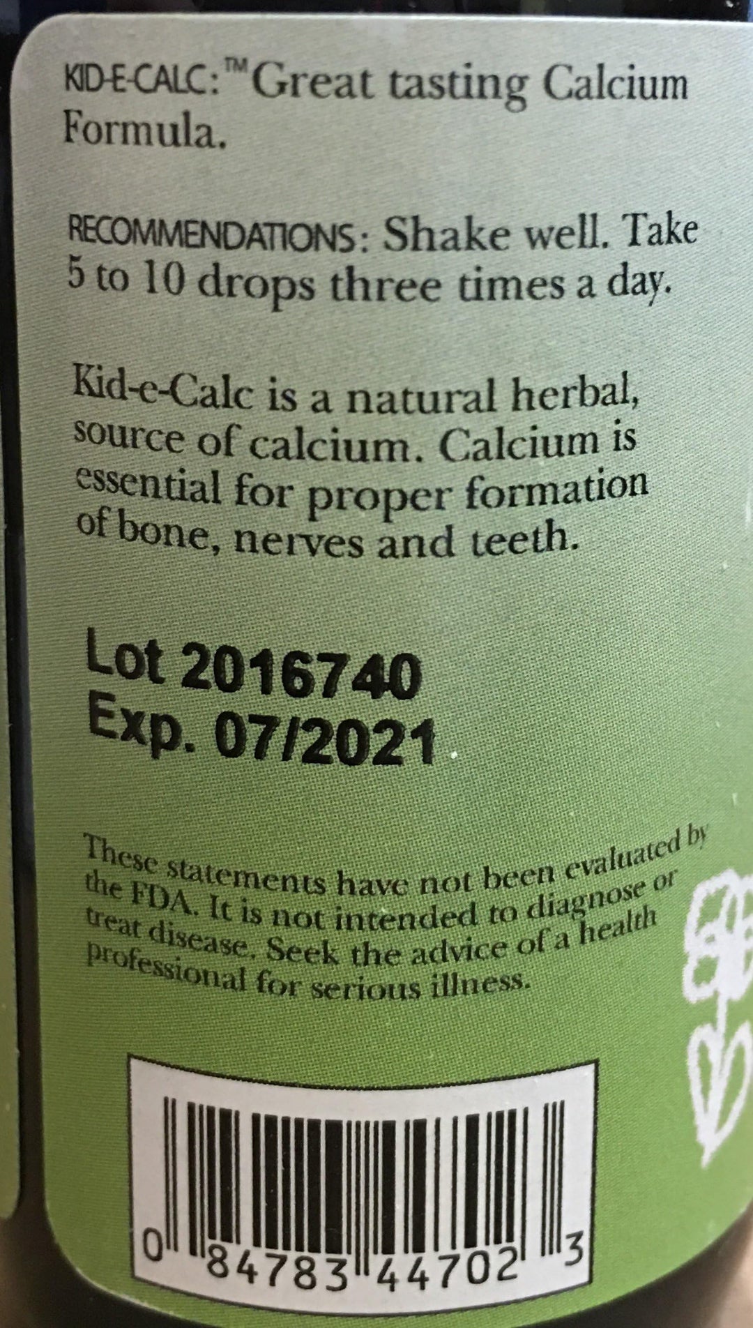 Christopher&#39;s Original Formulas Kid-e-Calc Calcium Formula 2 oz Liquid
