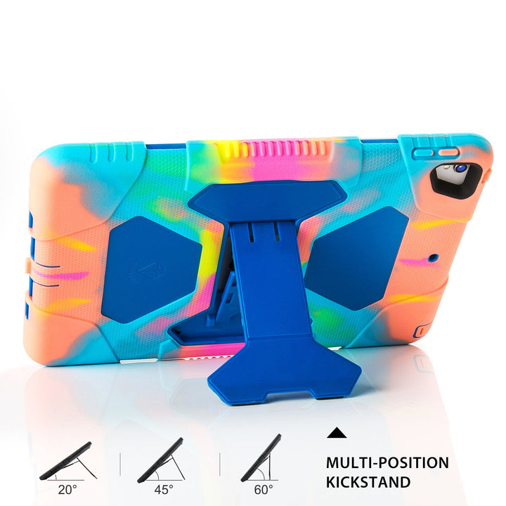 iPad Air 10.5 2019/iPad Pro 10.5 2017 Case Ultra Protective Rugged Cover with Kickstand for Kids Shockproof Impact Resistant - Icecream/Blue
