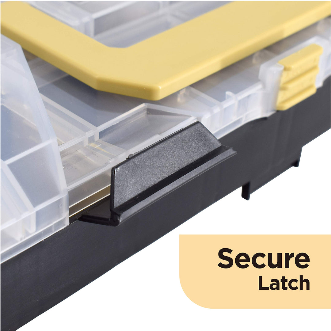 Hardware Assortment Bin - Durable, Stackable, and Customizable Multi-Use Organizer (1 Bin)