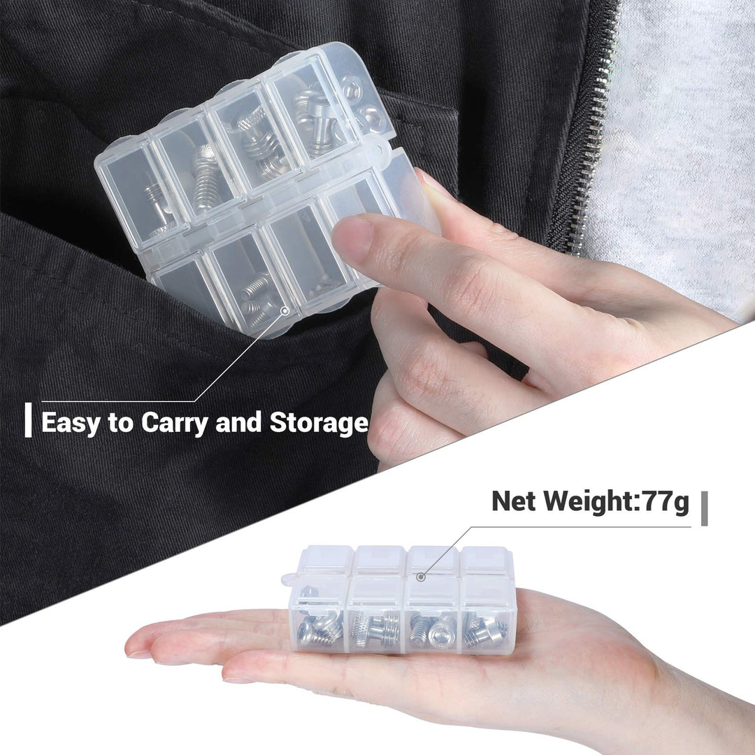 SmallRig Camera Screw Set,26 Pcs Screw Set for Camera A
