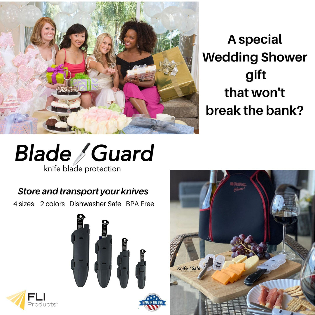 Blade Guard Knife Blade Protection Cover, Secure Fit Sheath for Storage or Transport – Chef’s Kitchens, Travel &amp; Outdoor Use, Dishwasher Safe BPA-Free (Grey, 8)