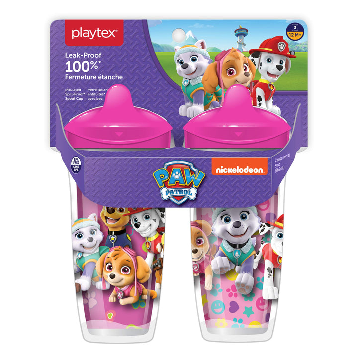 Playtex Sipsters Stage 3 Paw Patrol Spill-Proof, Leak-P