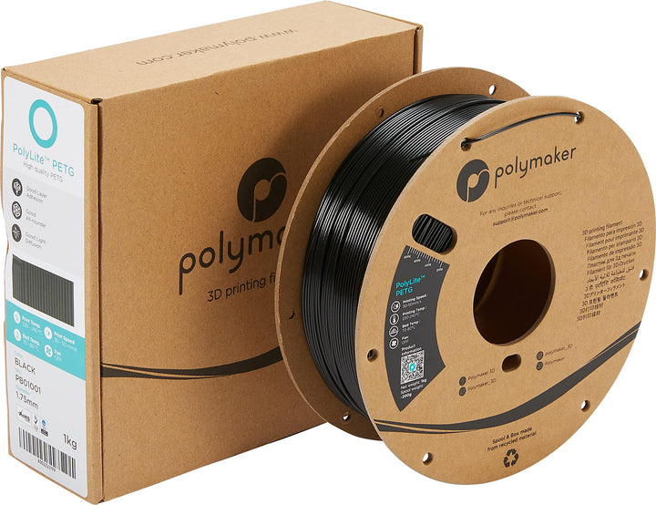 PETG-ESD Electrostatic Discharge Safe Filament 1.75mm, 500g Roll - PolyMax Electrostatic Safe PETG Filament Tough 3D Printer Filament for Electronics Industry