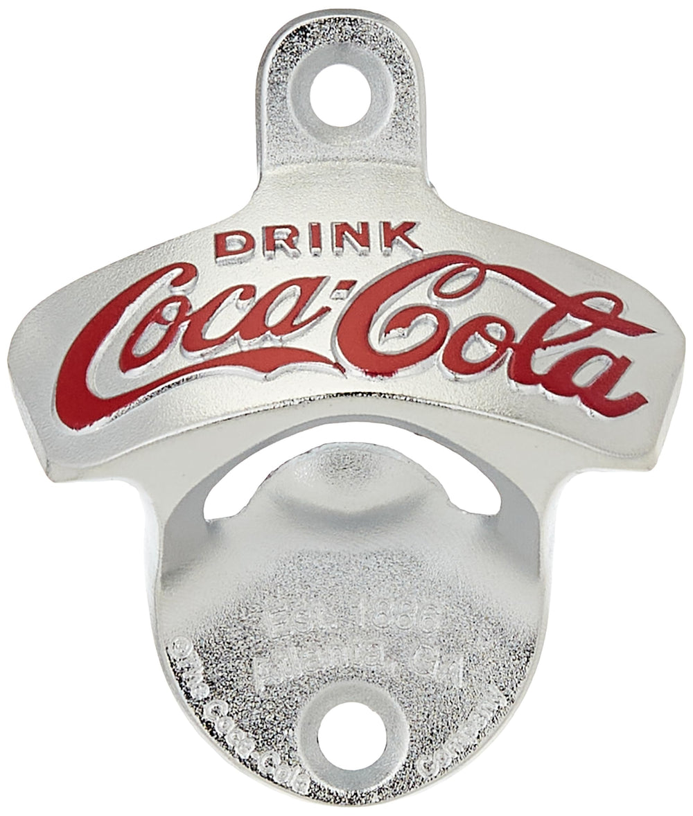 TableCraft Coca-Cola Wall Mount Bottle Opener Small