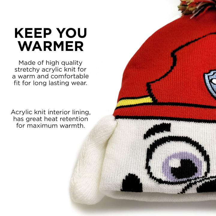 Nickelodeon Boys Winter Hat And Mittens Set, Paw Patrol