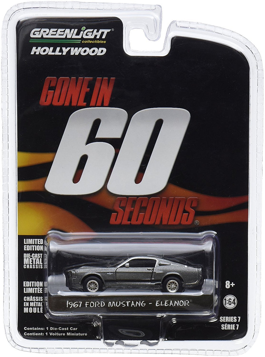 44742 Gone in 60 Sixty Seconds (2000) “Eleanor” 1967 Ford Mustang Shelby GT500 1/64 Scale